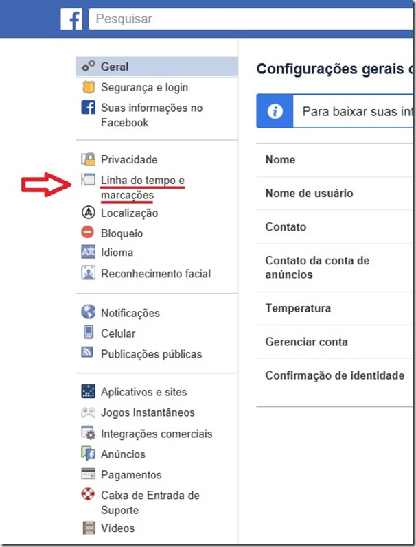 acessando_configuracoes_linha_do_tempo